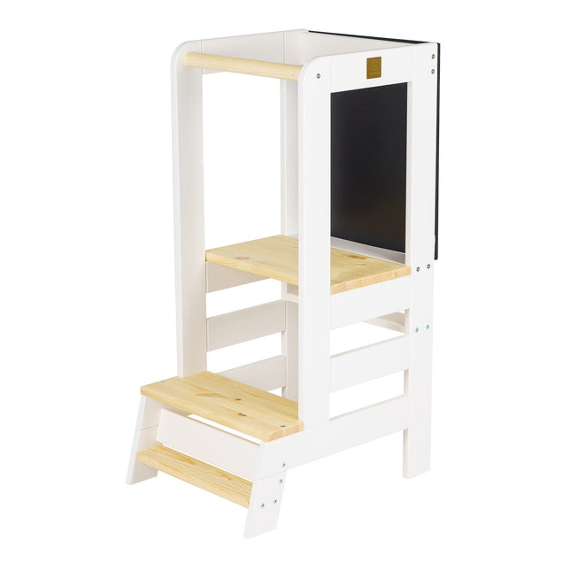 Kitchen Helper for Children with Board - White - LoveStyle World