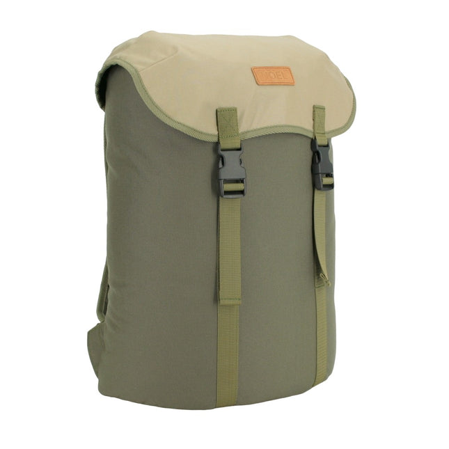 Cafe Backpack - Khaki & Beige