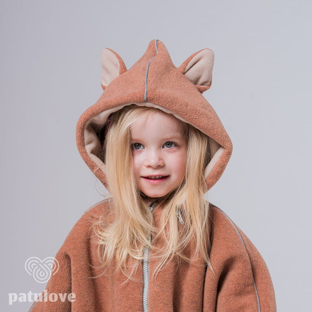 Car Poncho For Kids - Fox - LoveStyle World