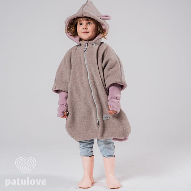 Car Poncho For Kids - Lamb Pink - LoveStyle World