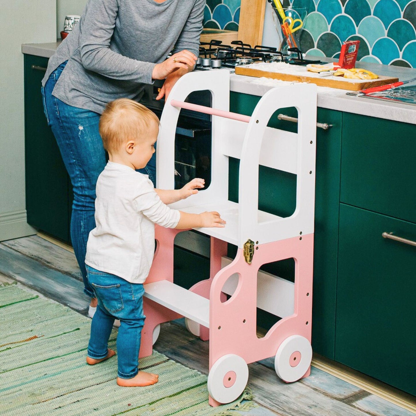 Car Kitchen Helper / Learning Table by Family-Scl (Sale on Selected Colours)