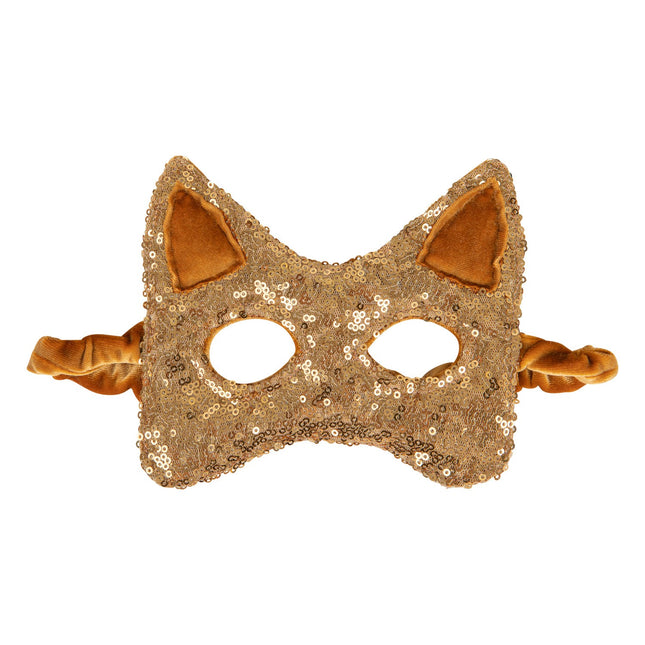 Cat Mask - Gold Sequins - LoveStyle World