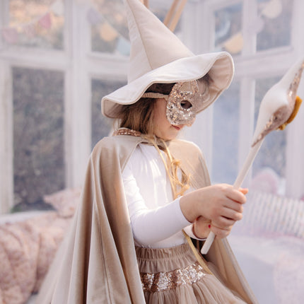 Cat Mask - Rose Gold Sequins