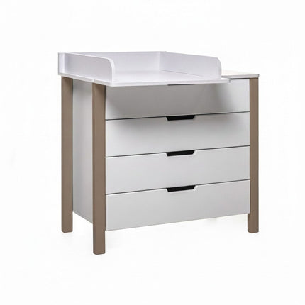 Changing Dresser ELIN - Cappuccino/White