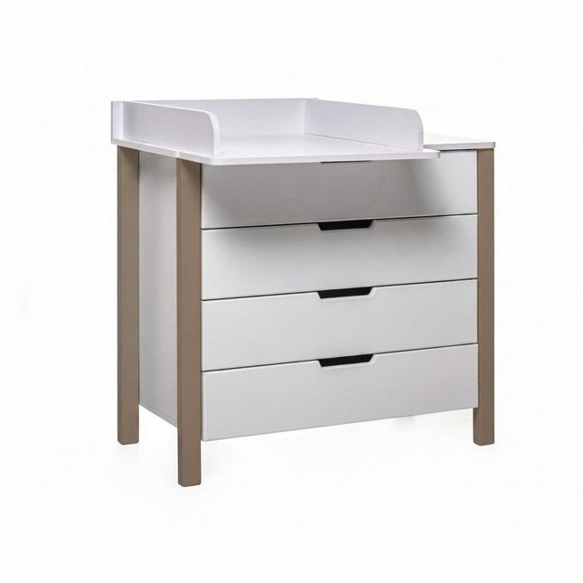 Changing Dresser ELIN - Cappuccino/White - LoveStyle World