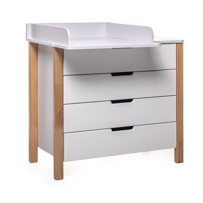 Changing Dresser ELIN - Natural/White