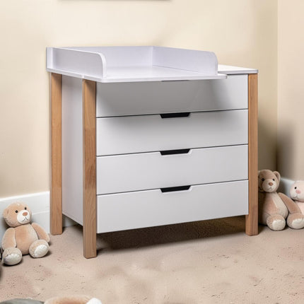 Changing Dresser ELIN - Natural/White