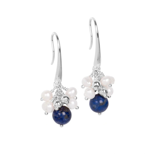 Cherie Lustre Earrings - Rose Gold and Silver - LoveStyle World