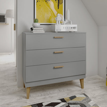 Chest of Drawers Kubi - Grey