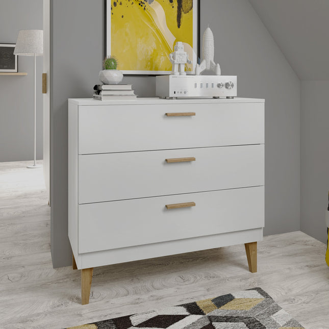 Chest of Drawers Kubi - White - LoveStyle World