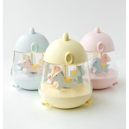 Lamp with Carousel and Music - Pink