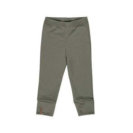 Children’s Merino Wool Pants – Khaki / Green