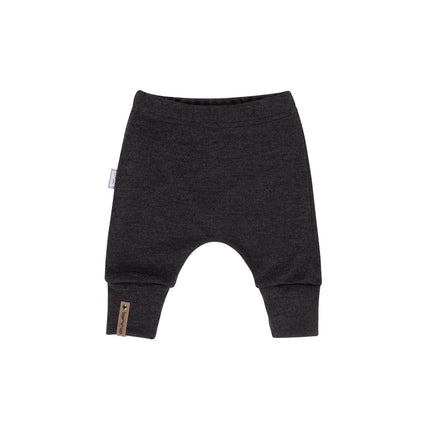 Children’s Merino Wool Top and Trousers Set – Dark Grey