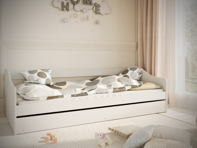 Children's Bed Blanka - White
