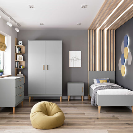 Children's Bed Kubi - Grey