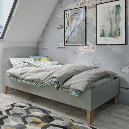Children's Bed Kubi - Grey
