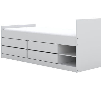 Children's Bed Leon - White