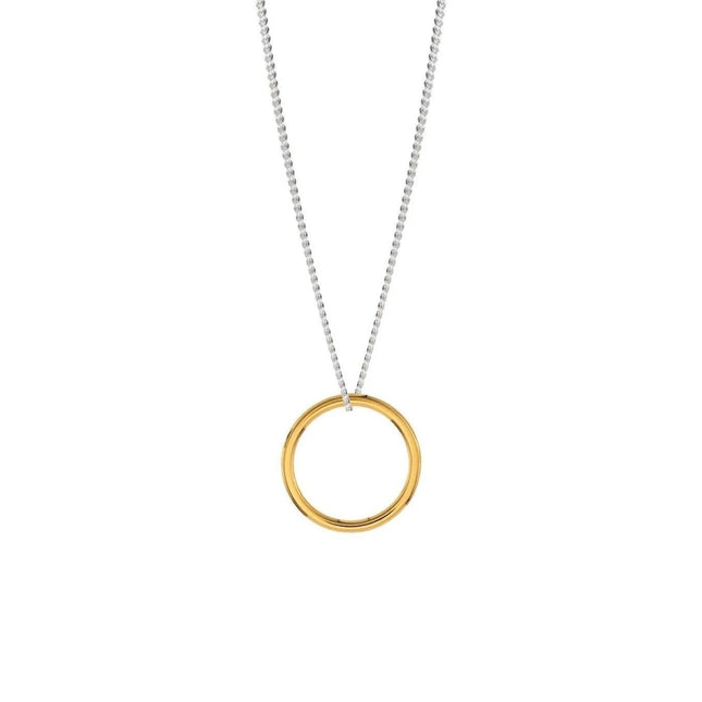 Circle Necklace - Gold - LoveStyle World