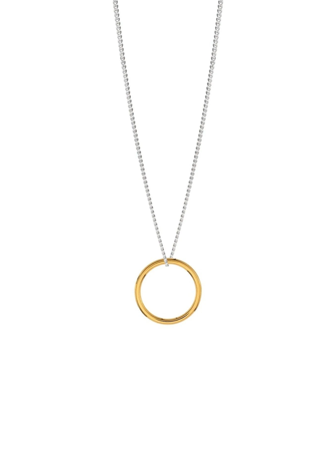 Circle Necklace - Gold