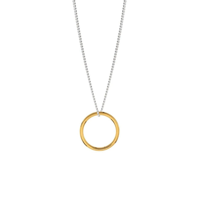 Circle Necklace - Gold