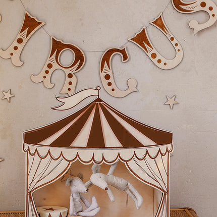 Circus Puppet Theater – Wooden Wall Decoration