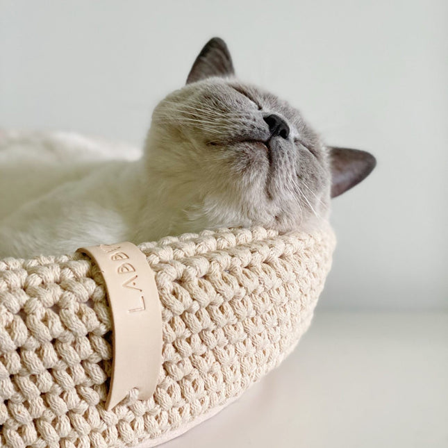Coco Dog/Cat Bed - Beige - LoveStyle World