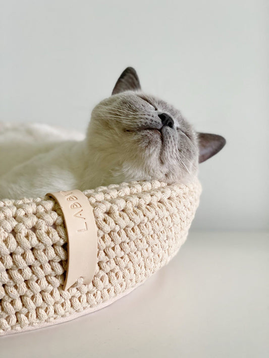 Coco Dog/Cat Bed - Beige 