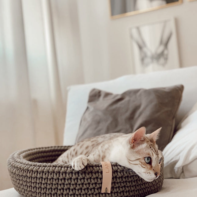 Coco Dog/Cat Bed - Light Brown - LoveStyle World