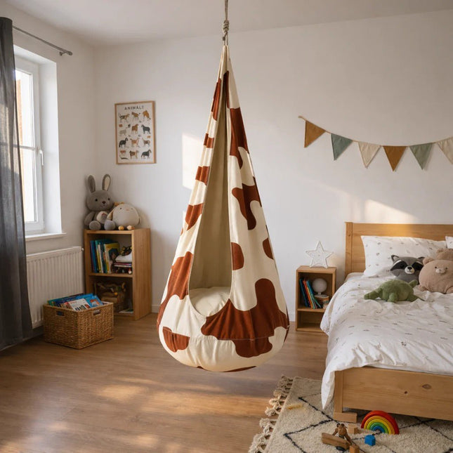 Cocoon Swing for Kids - Cow - LoveStyle World