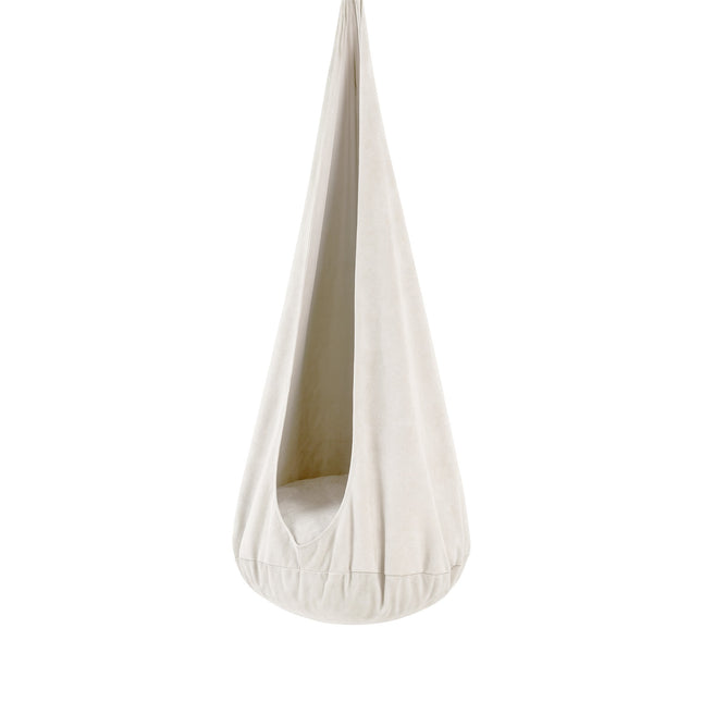 Cocoon Swing for Kids - Cotton Cloud White - LoveStyle World