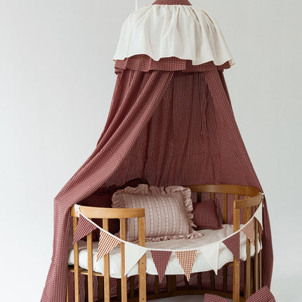Cotton Canopy - Pink Check