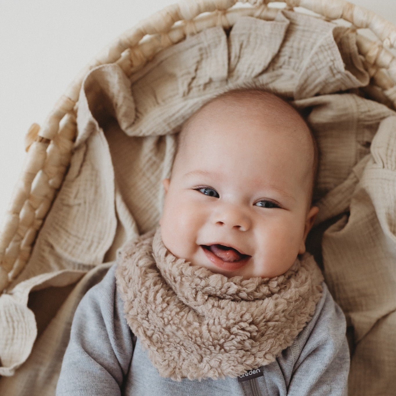 Cotton Pile Baby Scarf TEVY