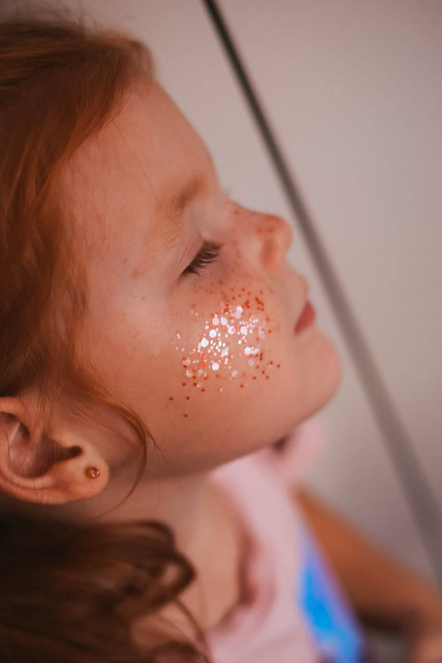Decorative Eco Glitter - Pink Star Dust