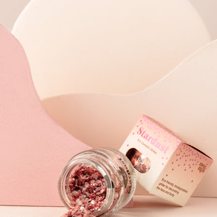 Decorative Eco Glitter - Pink Star Dust