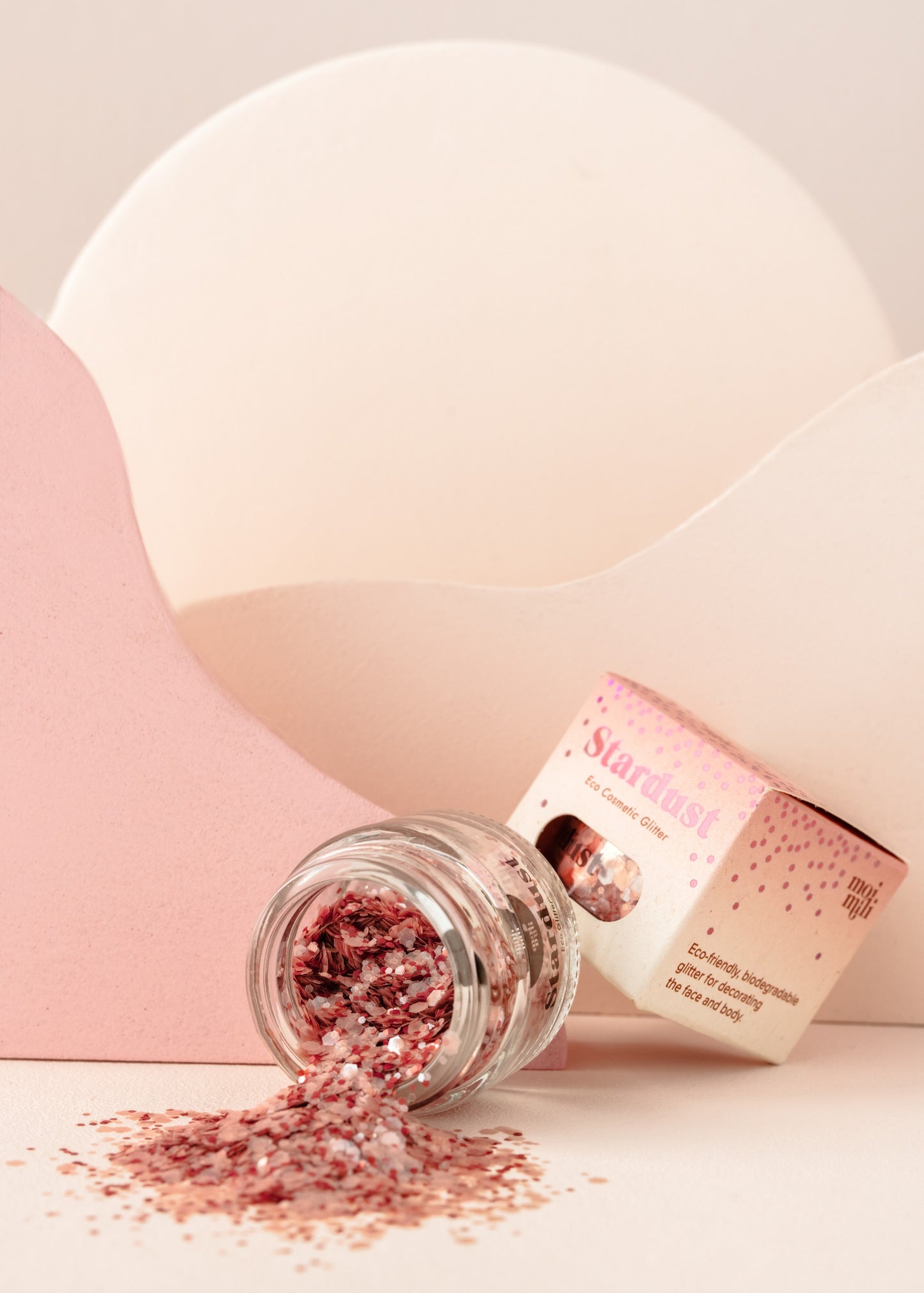 Decorative Eco Glitter - Pink Star Dust