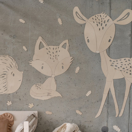 Deer Forest Animal - Wooden Wall Decoration