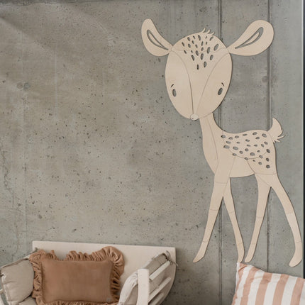 Deer Forest Animal - Wooden Wall Decoration