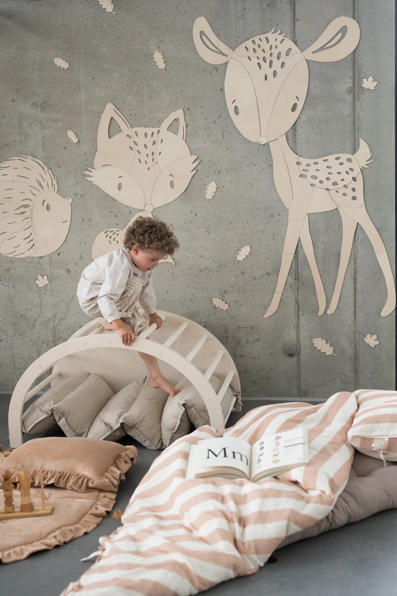 Deer Forest Animal - Wooden Wall Decoration