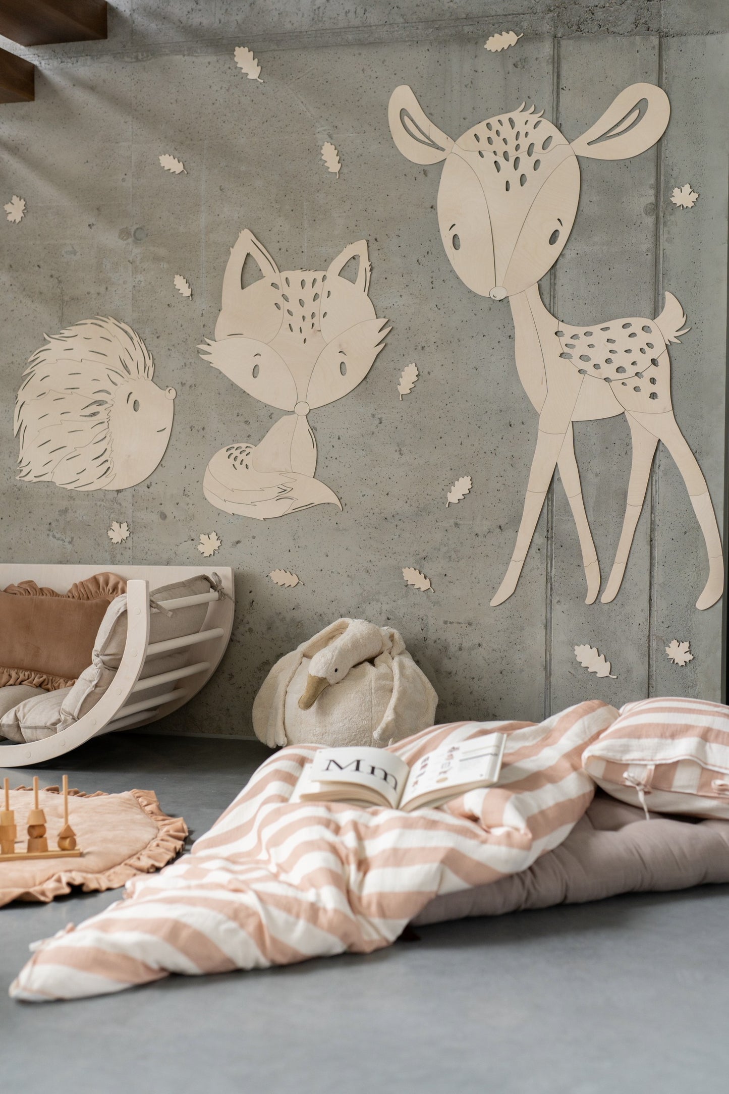 Deer Forest Animal - Wooden Wall Decoration