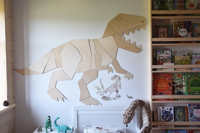 Dinosaur T-Rex – Wooden Wall Decoration - LoveStyle World