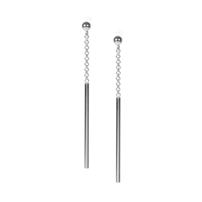 Dots Fixed Earrings - Rose Gold and Silver - LoveStyle World