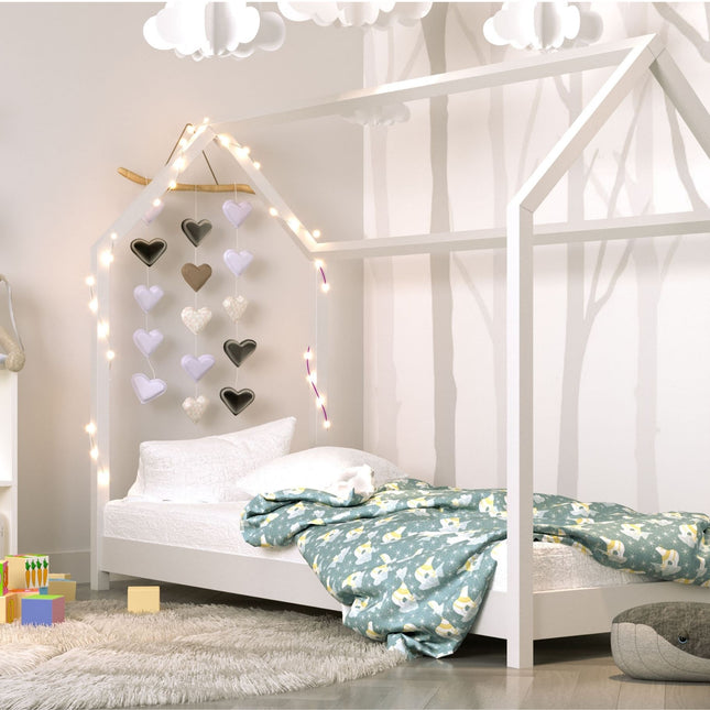 House Bed Bella - White - LoveStyle World