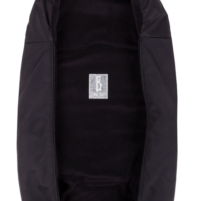 Down-Filled Baby Winter Footmuff – Black, One Size