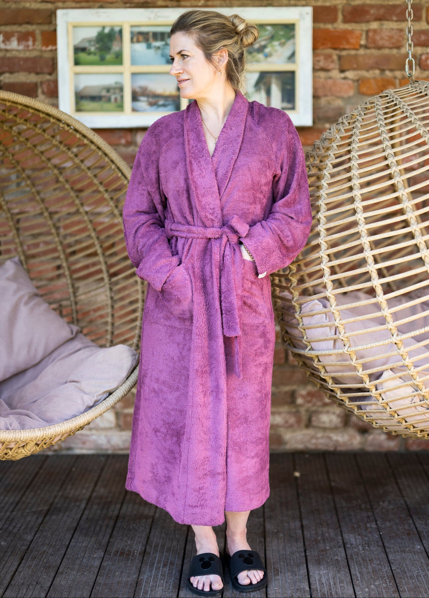 Bathrobe for Women - Bamboo Terry