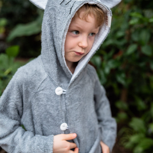 CAT KIDS Bamboo Terry Bathrobe (Size 122-150) - LoveStyle World