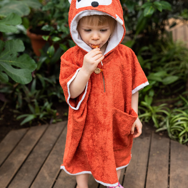 FOX TODDLERS Poncho Short-Sleeve - LoveStyle World