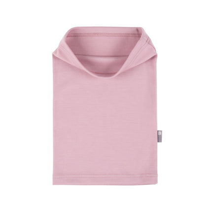 Dusty Pink Single-Layer Merino Wool Tube Scarf