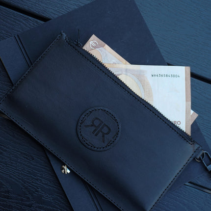 Leather Wristlet Wallet