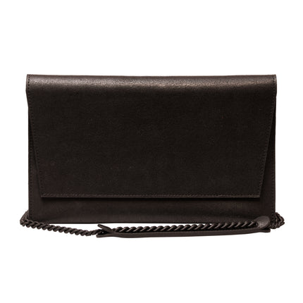 Chain Shoulder Bag - Black