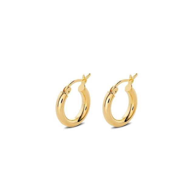 Ella Hoops Earrings - Gold - LoveStyle World